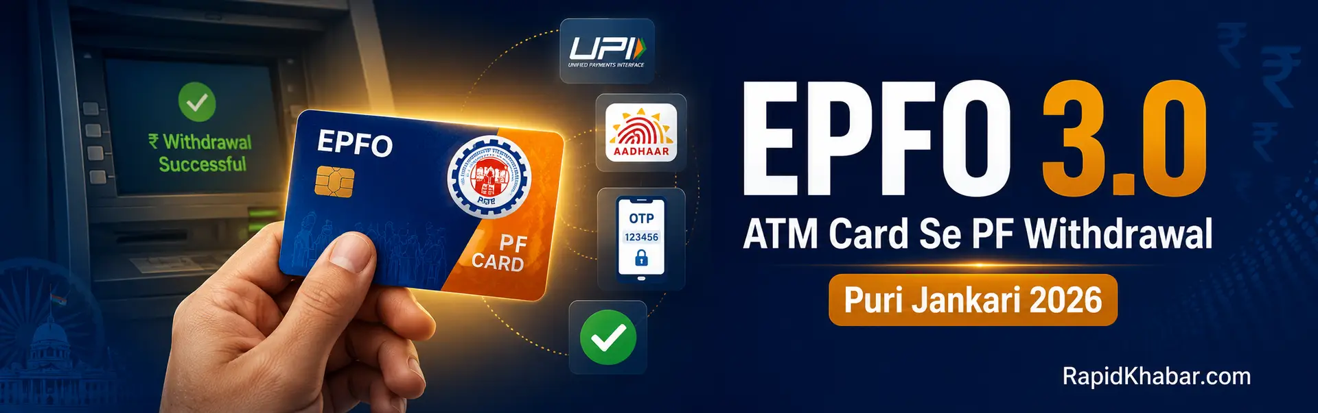 ATM Card Se PF Withdrawal Rapidkhabar